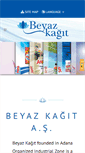 Mobile Screenshot of beyazkagit.com.tr